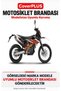 KTM 690 Enduro R Motorcycle Cover (BLACK-RED STRIPES) Motorcycle Cover, Motorcycle Tent, Motorcycle Cover, Case - 2