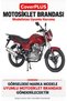 Mondial 125 MH Drift Rear Pannier-Compatible Cover (BLACK WITH RED STRIPES) Motorcycle Cover, Motorcycle Tent, Motorcycle Cover, Top Case Compatible - 2