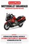 BMW K 1600 GTL Rear Pannier-Compatible Cover (BLACK WITH RED STRIPES) Motorcycle Cover, Motorcycle Tent, Motorcycle Cover, Topcase-Compatible - 2