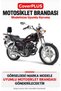 Kanuni Seyhan 250 Motorcycle Cover (BLACK-RED STRIPES) Motorcycle Cover, Motorcycle Tent, Motorcycle Cover, Case - 2