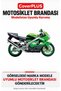 Kawasaki ZX-9 R Rear Pannier-Compatible (Gray with Red Stripes) Waterproof Motorcycle Cover, with Elastic Bands and Carrying Bag - 2