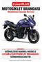 Yamaha FZ6 Fazer Rear Pannier Compatible (Gray with Red Stripes) Waterproof Motorcycle Cover, with Elastic Bands and Carrying Bag - 2