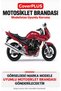 Suzuki GSF 600 Bandit S Rear Pannier-Compatible (Gray with Red Stripes) Waterproof Motorcycle Cover, with Elastic Straps and Carrying Bag - 2