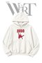 Judo Throw_1 Pre-Printed White Hooded Sweatshirt (2-Ply)