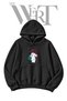 Gon Freecss Pre-Printed Black Hooded Sweatshirt (2-Ply)