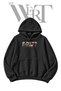 Drift Race Pre-Printed Black Hooded Sweatshirt (2-Ply)
