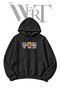 Goku Super Saiyan Unprinted Black Hooded Sweatshirt (2-Ply)