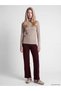 Women's Knit Pants with Elastic Waistband (W6) - 2