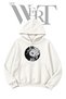 Void Human Fall Pre-Printed White Hooded Sweatshirt (2-Ply)