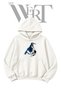 Judo Grapple Pre-Printed White Hooded Sweatshirt (2-Ply)