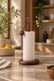 Wooden Acacia Bulk Napkin Holder Paper Towel Holder Countertop Kitchen Tableware Presentation Stand - 4