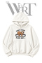Sloth Loading Pre-Printed White Hooded Sweatshirt (2-Ply)