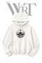 War Pilot Pre-Printed White Hooded Sweatshirt (2-Ply)