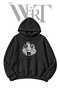 Junji Ito Pre-Printed Black Hooded Sweatshirt (2-Ply)