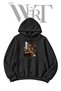 Cockroach Doctor Pre-Printed Black Hooded Sweatshirt (2-Ply)