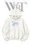 Bee Xray Pre-Printed White Hooded Sweatshirt (2-Ply)
