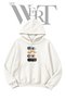 Avatar Bending Pre-Printed White Hooded Sweatshirt (2-Ply)