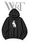 Zelda Crest Pre-Printed Black Hooded Sweatshirt (2-Ply)