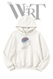 Beyin Ag Pre-Printed White Hooded Sweatshirt (2-Ply)