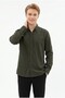 Men's Armure Fabric Bengaline Long-Sleeve Slim Fit Shirt - 3