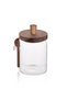 Borosilicate Glass Jar with Measuring Spoon, 650 ml - 2