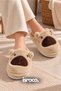 Women's Plush House Slippers with Animal Designs - 3