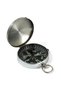 Mini portable pocket watch with lid model aluminum needle locking compass g451 - 2
