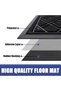 Tresel Rectangular Carpet Polypropylene and Rubber Black Mop Machine Made Waterproof and Non-Slip - 6
