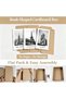 Robfreenty Simple Design Cardboard Rectangular Neutral Color Storage Box - 5