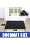 Tresel Rectangular Carpet Polypropylene and Rubber Black Mop Machine Made Waterproof and Non-Slip - 2