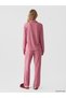 Patterned Women's Pajama Set - 4