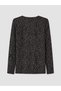 Rmz Gi̇yi̇m Farkiyla Zero Roba Collar Printed Blouse - 3