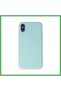 غطاء متوافق مع هاتف iPhone X، مصنوع من السيليكون - لون فيروزي، من BEZOSS.