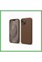 iPhone 14 Compatible Case: First Silicone - Brown BEZOSS