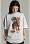 Unisex Oversized Naruto Uzumaki Anime Character Pre-Printed Premium T-Shirt - 2