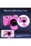 حافظة لكاميرا Canon PowerShot V1، غطاء حماية من السيليكون باللون الأسود - 5