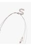 Beaded Layered Necklace - 3