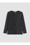 Timeless Clothing & Timeless Choices Zero Roba Collar Embroidered Blouse - 2