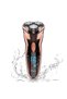 Hatteker Men Waterproof Beard Trimmer USB Shaver