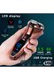 Hatteker Men Waterproof Beard Trimmer USB Shaver - 4