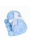 Pom-Pom Baby Blanket, 100x100 cm, Super Soft Welsoft Fleece Children's Blanket - 4