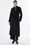 Belted Wool Coat Black - 2