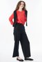 Wide Leg Non Denim Trousers Black - 6