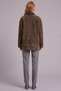 Jacket with Detailed Washed Effect, Khaki - 5