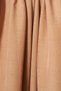 Beige Cotton Shawl with Monogram Detail - 2