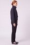 Mock Neck Short Jacket, Navy Blue - 5