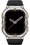 TANK M3 Ultra Smart Watch for Men, GPS, 1.96" AMOLED Display, 5ATM Waterproof Rugged Stainless Steel Smartwatch, Bluetooth Calling, Compass, Altitude & Air Pressure, Long Battery Life, Silver