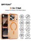 [3-in-1] iPhone 17 Pro Max Case with HD Tempered Glass Screen Protector & Camera Lens Protec - 2