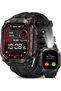 Smart Watch Series Tank M3 49 mm Bluetooth Calling IP69K Waterproof 170+ Sports Modes - Black