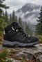 GT-7703 Anatomical Water-Resistant Black Mesh Boys' Outdoor Boots